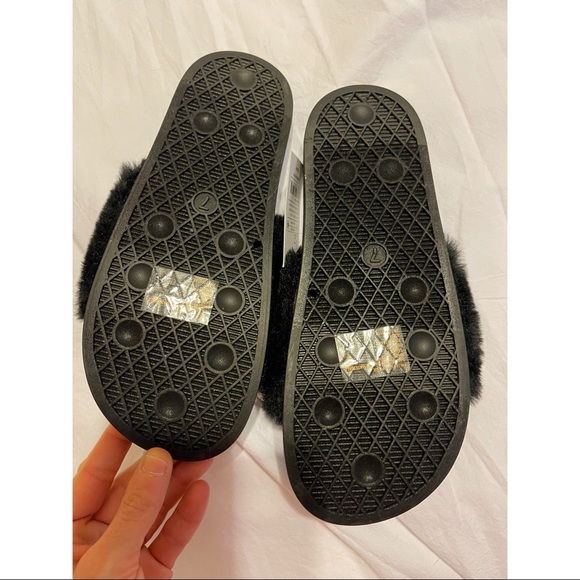 Faux fur slides - Picture 6 of 6